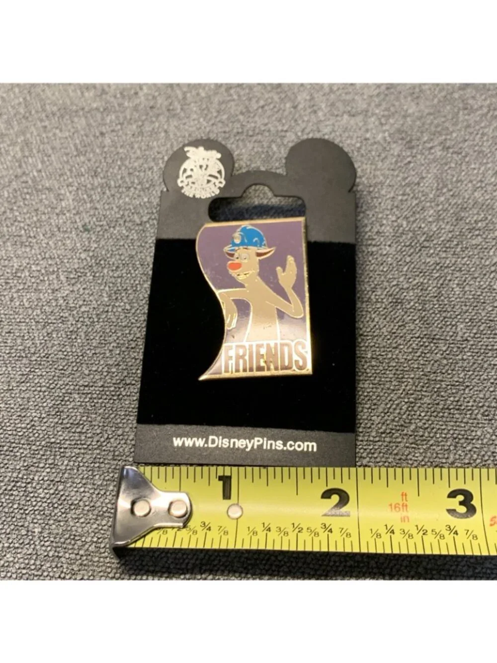 Rare New Disney Best Friends Monsters Inc Custodians Friends Pin KG Pixar